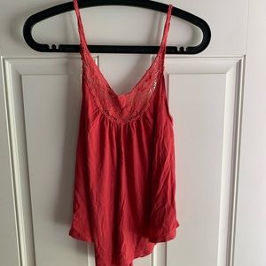 American eagle red tank top